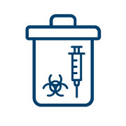 5. Sharps handling and disposal