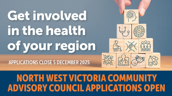 Apply to join our North West Victoria Community Advisory Council
